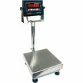 Optima Scale Mfg. Optima 915 Series NTEP Bench Digital Scale with LED Display 100lb x 0.02lb 12in x 12in Platform OP-915-1212-100LED